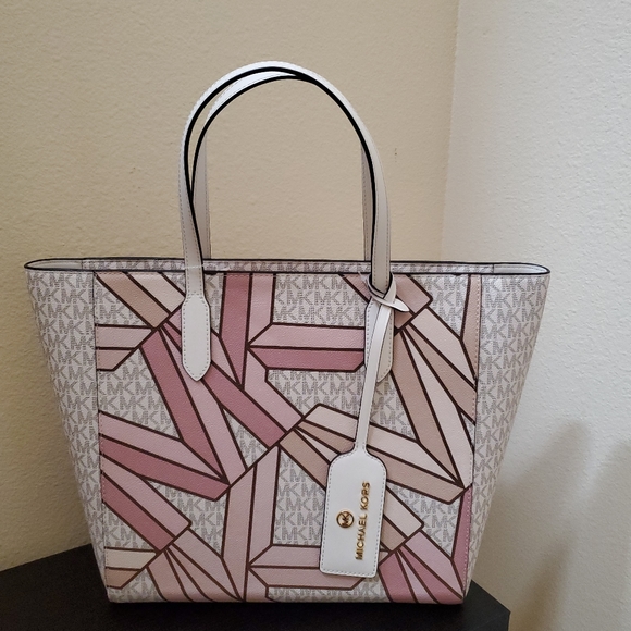 Michael kors Signature Sinclair East West Logo Large Tote Shoulder Bag - Picture 6 of 14